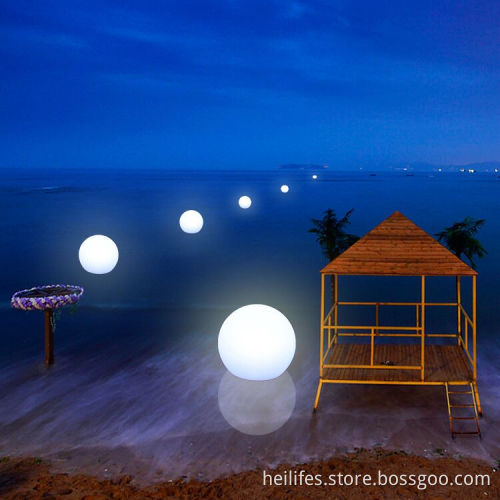 Water View Colorful LED Solar Light